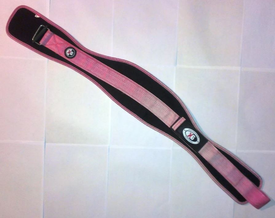Cinturón para Levantar Pesas K6 Supremacy Rosado