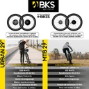 Kit Convertidor a Bicicleta Eléctrica Bks URBAN 29" 48V 500W