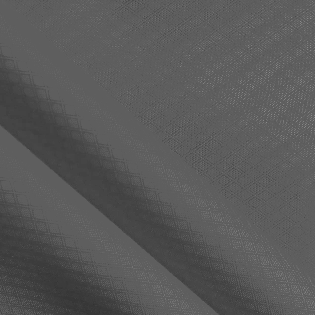 Tela Ripstop Gris Oscuro Poliester Laminado 410D - 345g/m Rollo 50mt
