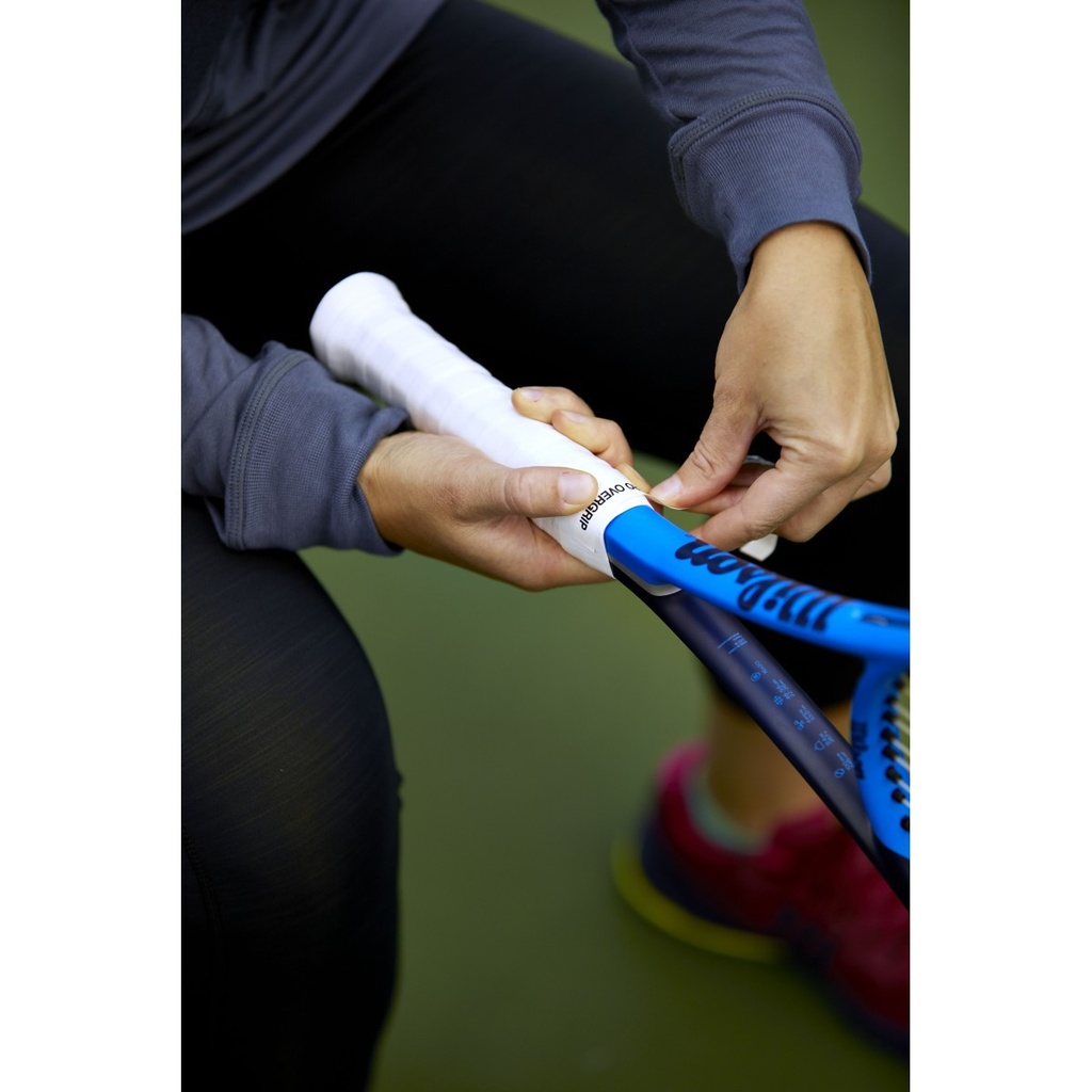 Pro Overgrip Wilson p/Raqueta Tenis 30Pk (BLANCO) (Z4017)