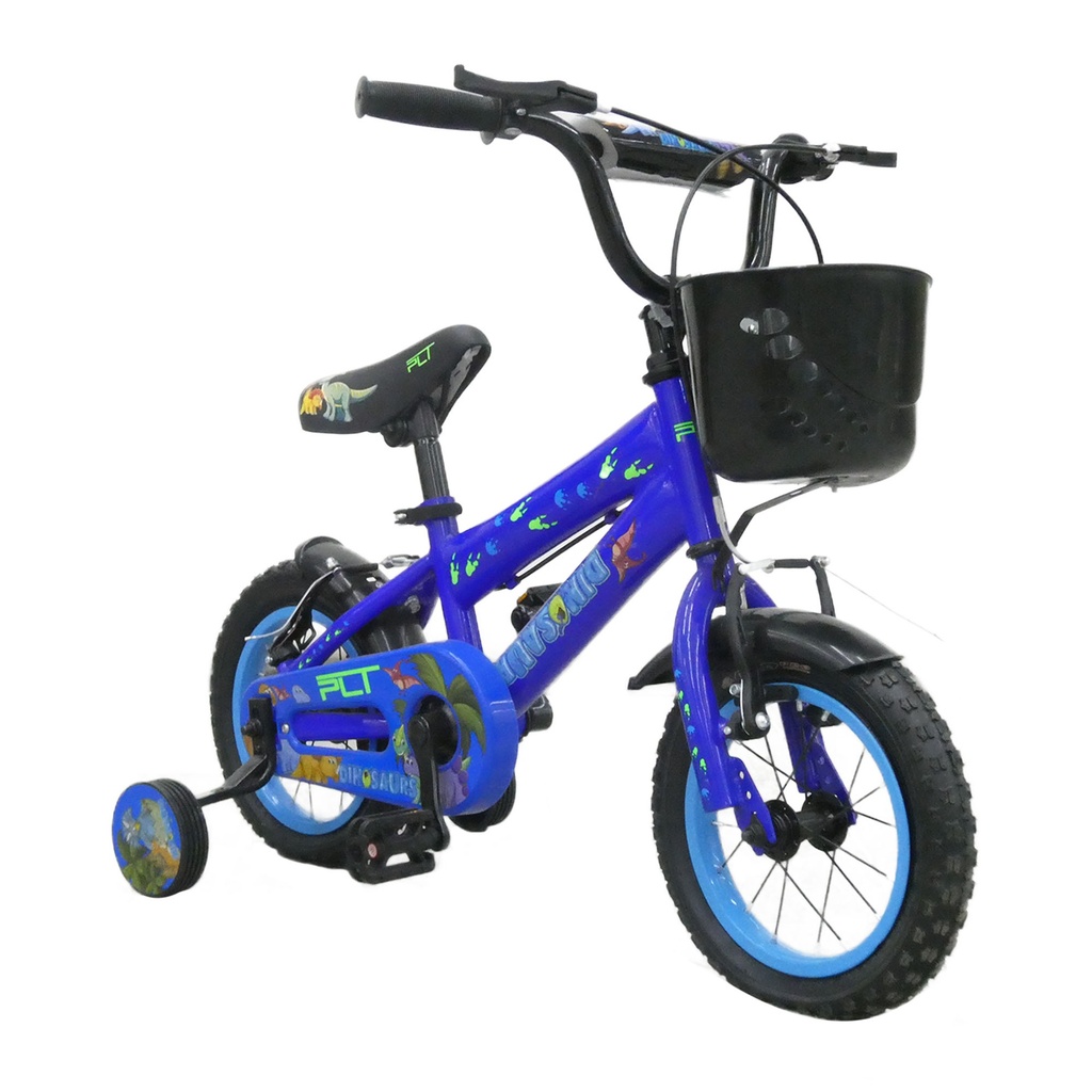 Bicicleta Rin 12 Deluxe PLT Dinosaurs para Niños