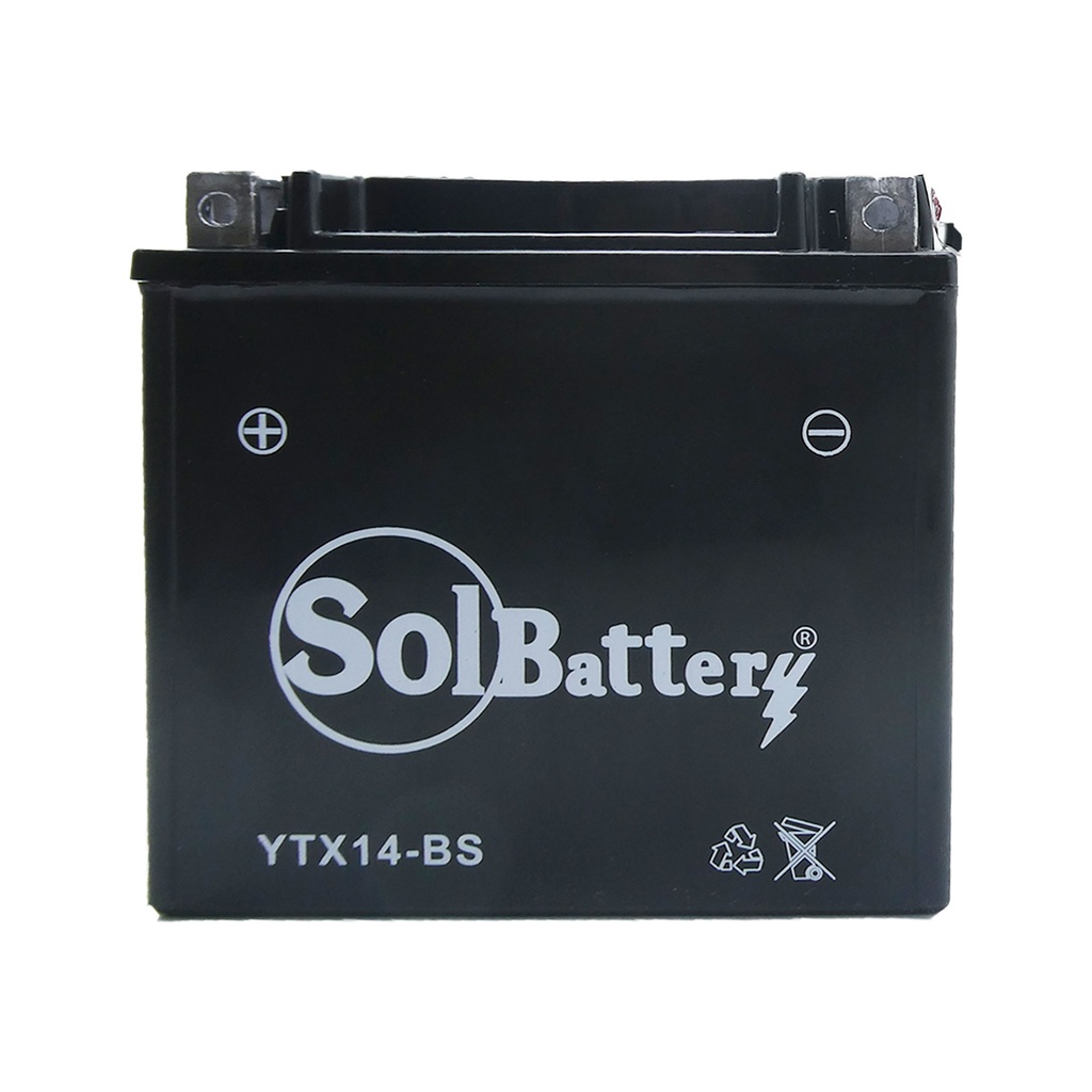 Batería YTX14-BS Solbattery
