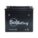 Batería YTX14-BS Solbattery
