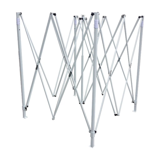 Toldo Plegable 3x3 Mt K-Pop Tela Básica Impermeable (AZUL)