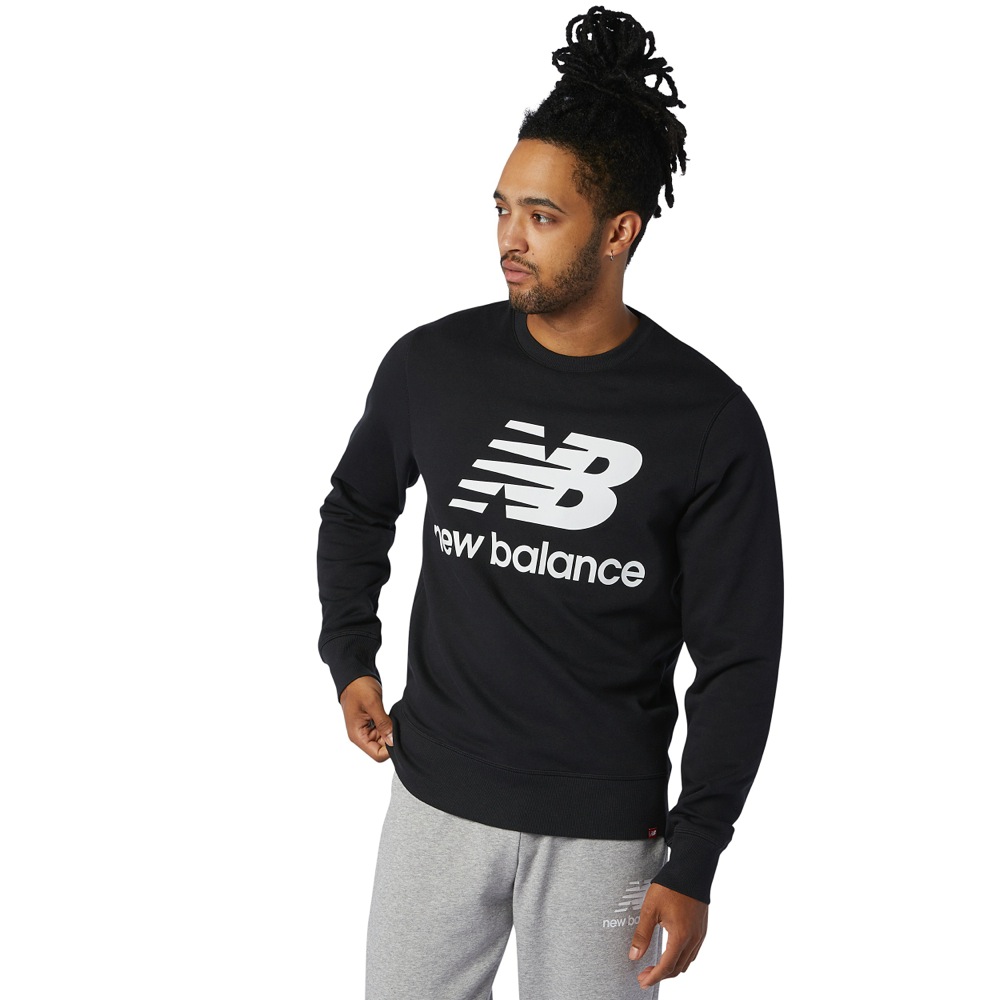 Sweater de hombre New Balance Essentials Negro