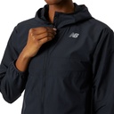 Chaqueta de mujer New Balance Cortaviento Negro
