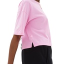 Camiseta de Mujer New Balance Essentials Graphic Rosado