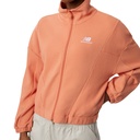Chaqueta de Mujer New Balance Athletics Track Melon