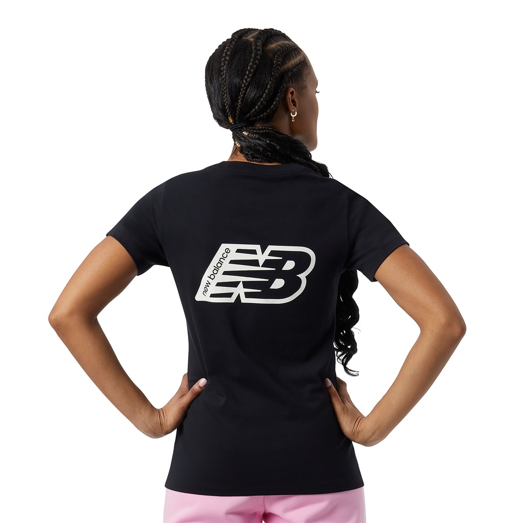 Franela de Mujer New Balance Essentials Negra