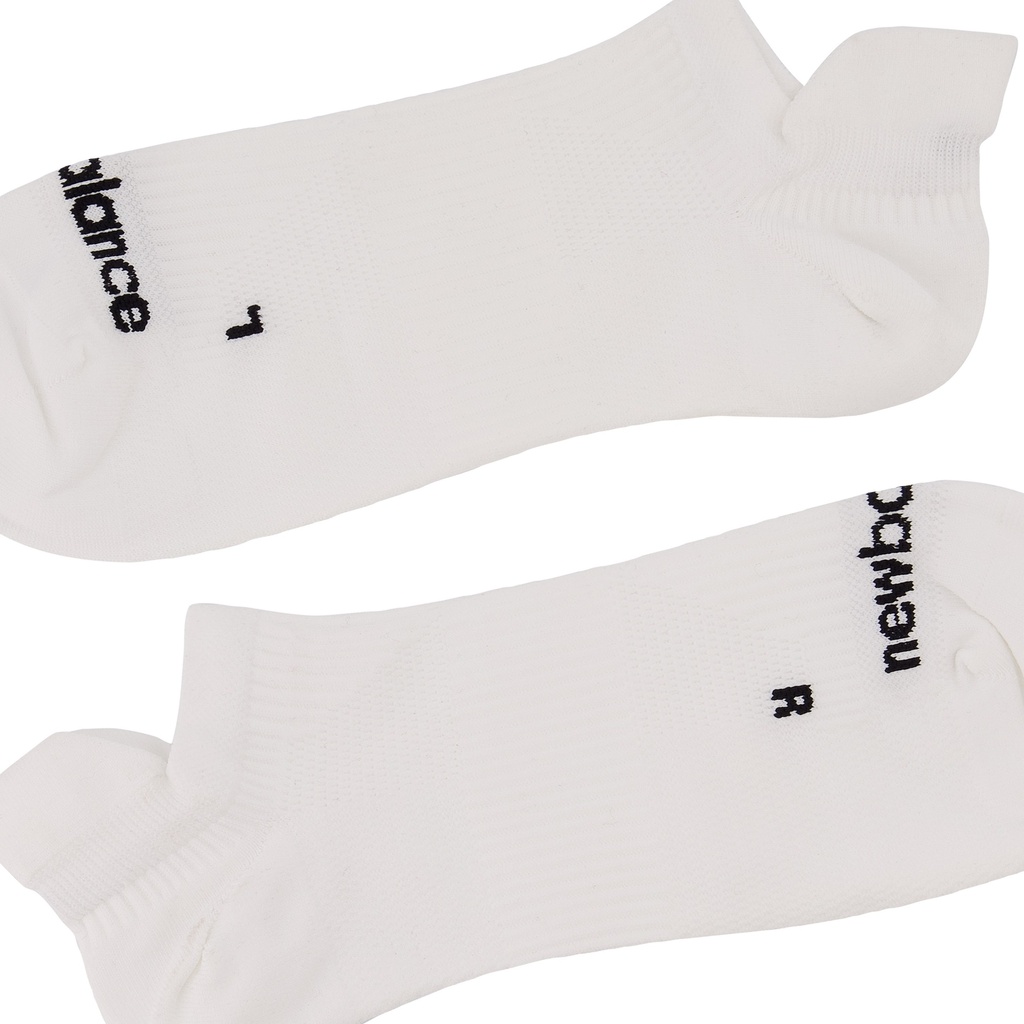Media Corta Run Flat Knit No Show Blanco