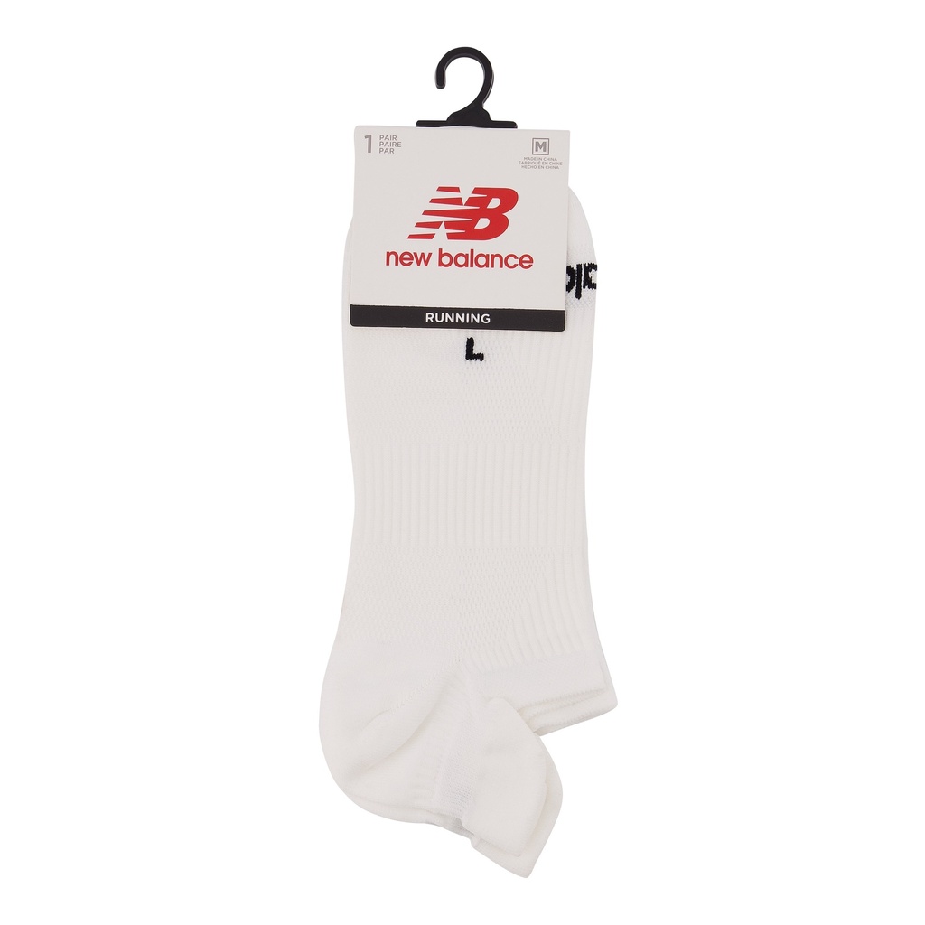 Media Corta Run Flat Knit No Show Blanco