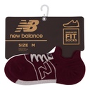 Media Corta New Balance Sneaker No Show Vinotinto