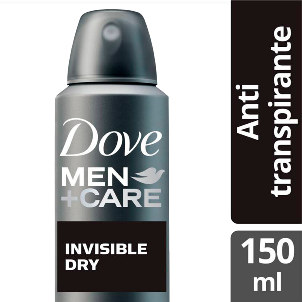 Desodorante Aerosol Dove Men + Care Invisible Dry 150 Lt