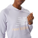 Sweater de mujer New Balance Essentials Gris
