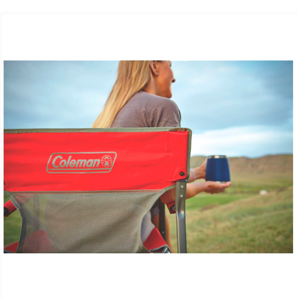 Silla de terraza Coleman Outpost™ Breeze Rojo