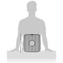 Protector de fregaderos pequeño Rubbermaid (Negro)