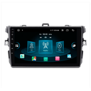 Reproductor Pantalla Androide 11 Universal Sim 9" GPS Wi Fi BT USB Toyota Corolla 2007 08 09 10 1 + 16Gb