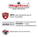 Sartén Antiadherente Gourmet Aluminio Anodizado Magefesa