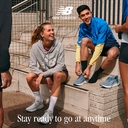 Media Alta New Balance Performance Cotton Cushioned Crew 2 Pack Blanco
