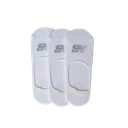 Media Extra Corta New Balance Unseen Liner 3 Pack Blanco