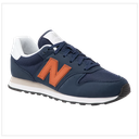 Zapato de Hombre New Balance 500 Azul Marino/Anaranjado