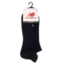 Media Corta New Balance Run Knit Flat No Show Negro
