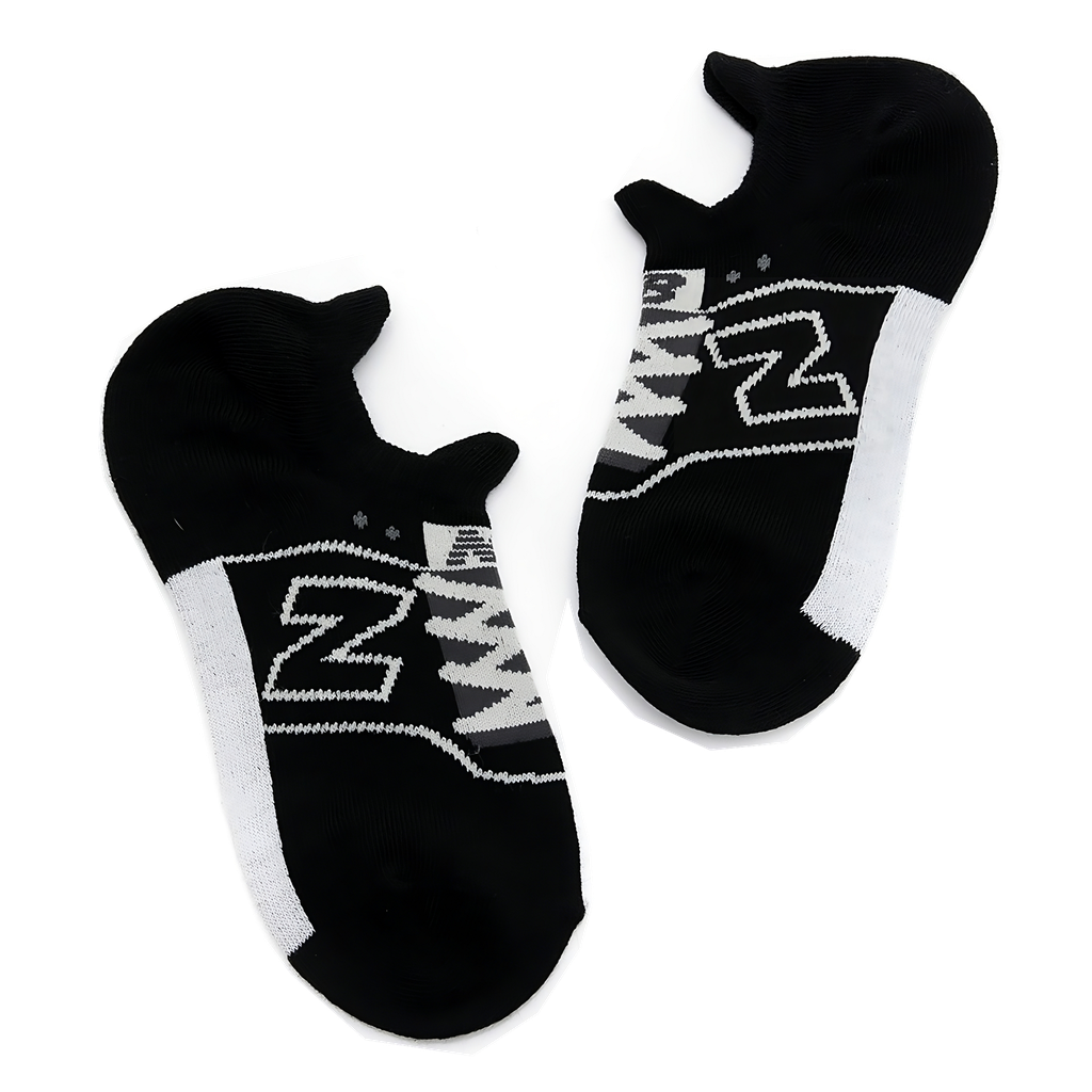 Media Corta New Balance Sneaker No Show Negra