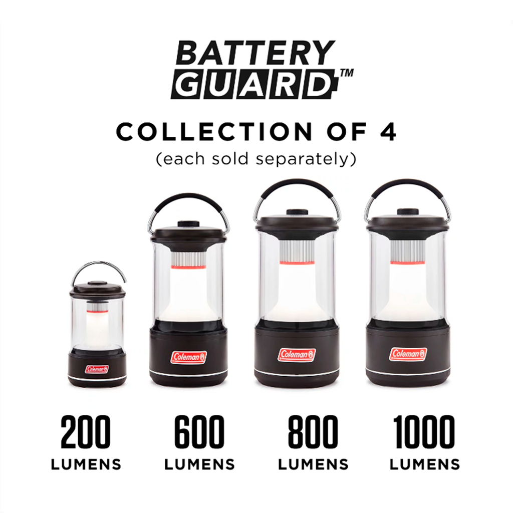 Linterna LED de 1000 lúmenes Coleman BatteryGuard™ Negro