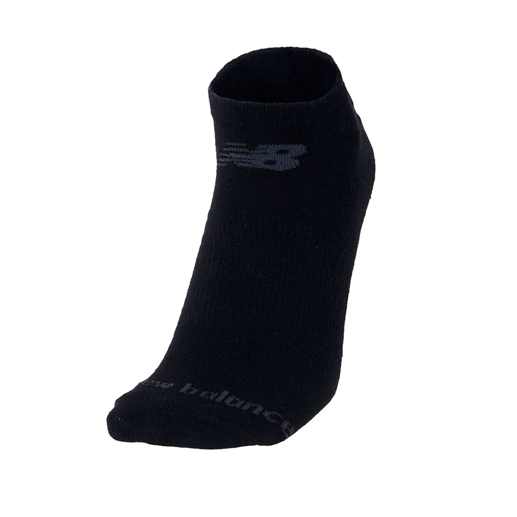 Media Corta Performance Cottom Flat Knit No Show 6 Pack Negro