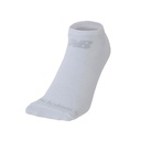 Media Corta Performance Cottom Flat Knit No Show 6 Pack Blanco