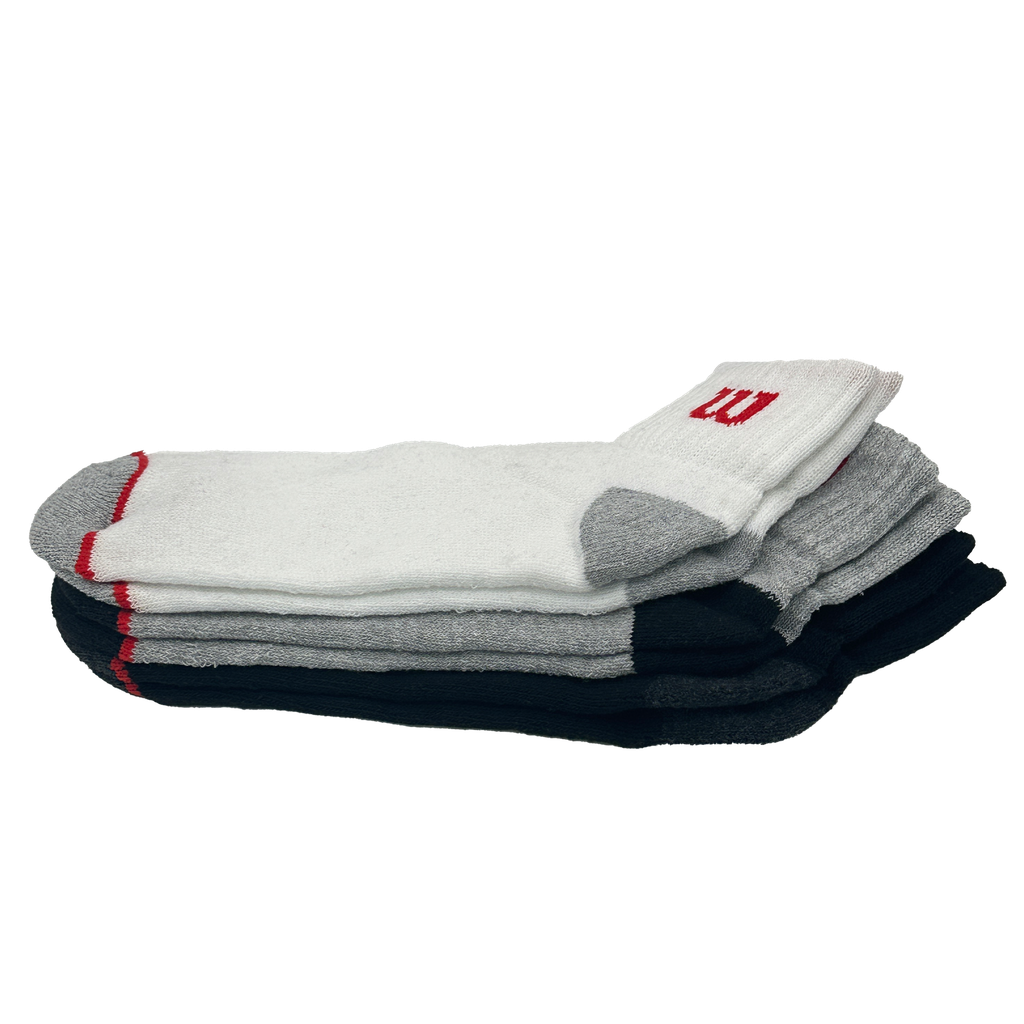 Medias Tobilleras Wilson Tin Felpa Unitalla 3 Pack