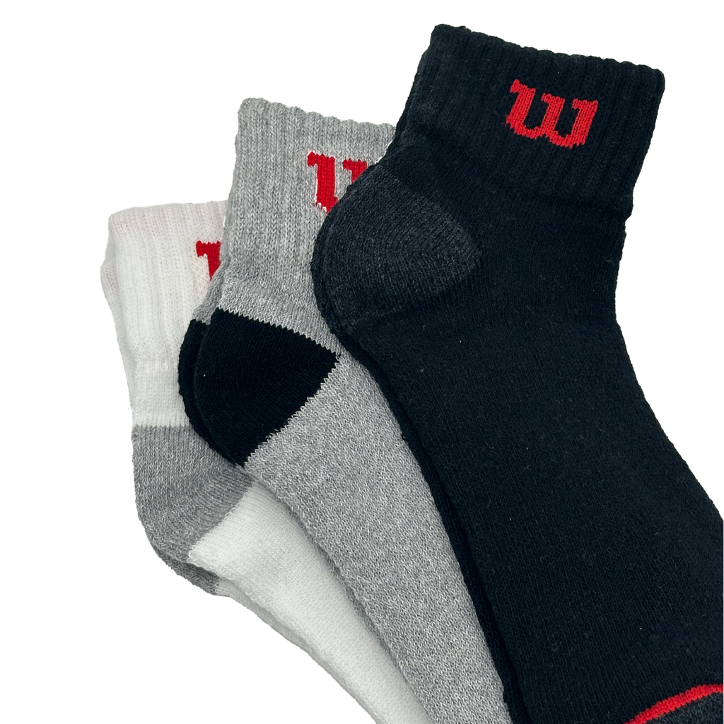 Medias Tobilleras Wilson Tin Felpa Unitalla 3 Pack