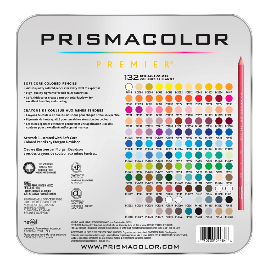 Caja de Colores Premier Prismacolor Cx132