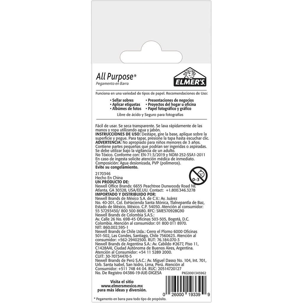 ELMERS BARRA 40GR TX2
