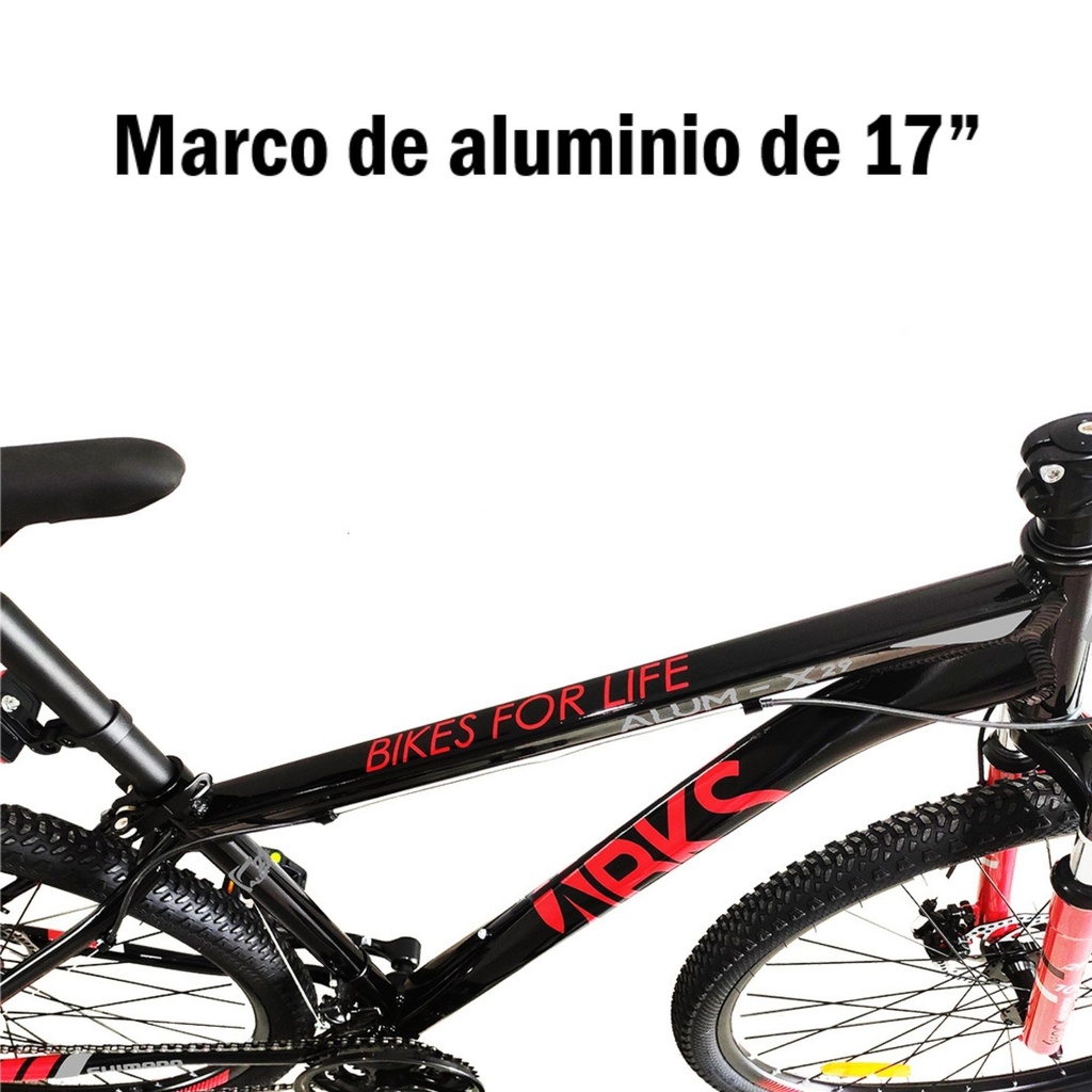 Bicicleta MTB Rin 29" BKS Alloy 21S para Adultos