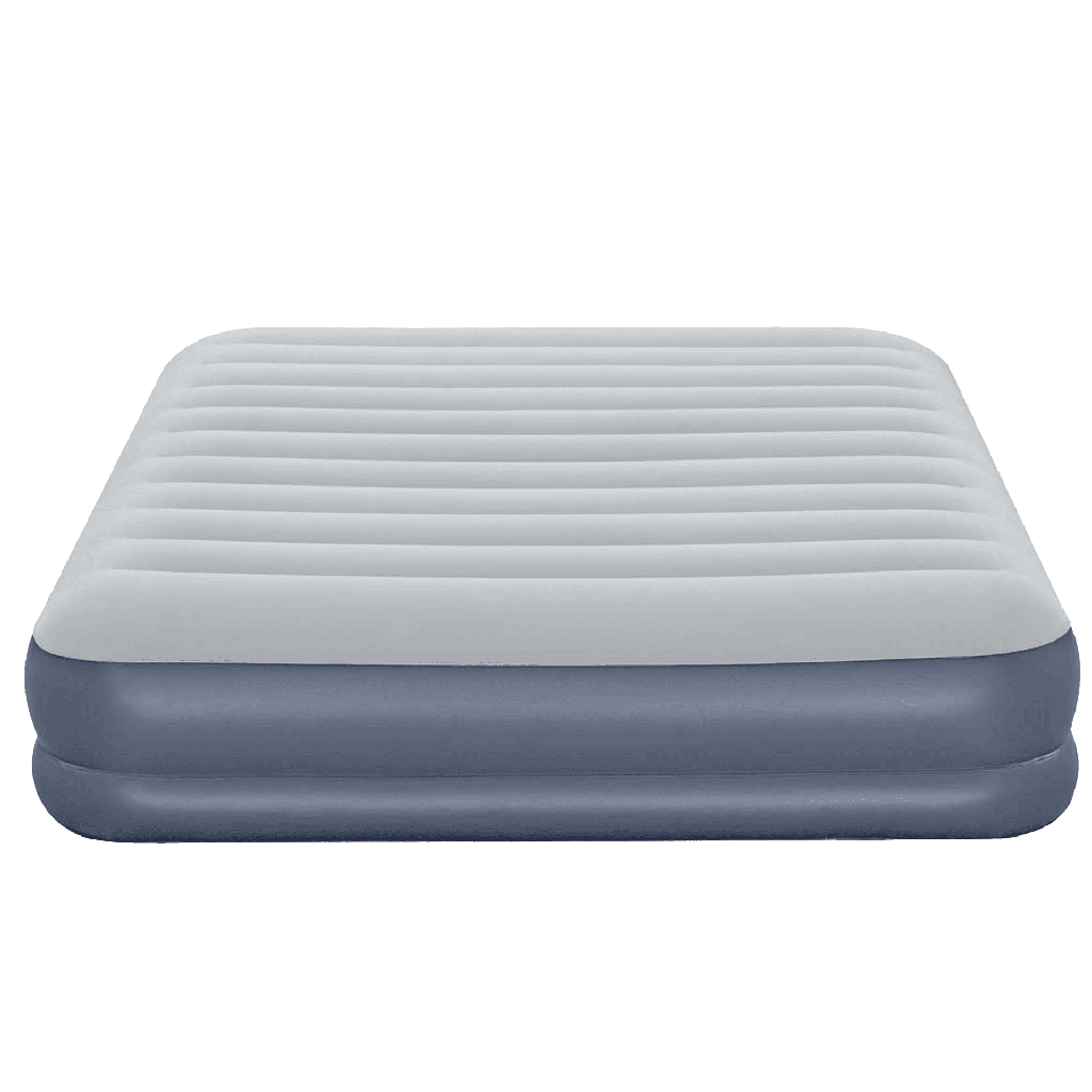 Colchón Inflable Queen con Bomba Recargable Bestway Tritech 2.03m x 1.52m x 36cm 