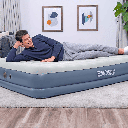 Colchón Inflable Queen con Bomba Recargable Bestway Tritech 2.03m x 1.52m x 36cm 