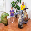 Porfiado Muñeco Inflable Bestway de Dinosaurio Infantil
