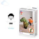 Porfiado Muñeco Inflable Bestway de Dinosaurio Infantil