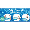 Set de Piscina Inflable Redonda y Bomba de Filtrado Bestway Fast Set 3.05m x 66cm