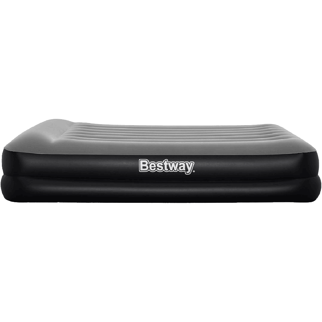 Colchón Inflable Queen con Bomba De Aire Integrada Bestway Tritech 2.03m x 1.52m x 46cm