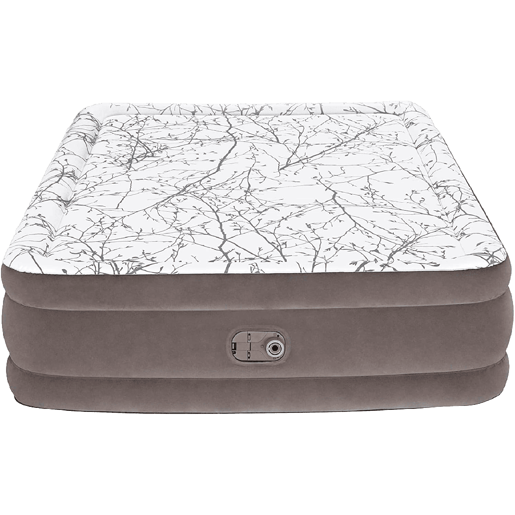 Colchón Inflable Queen con Bomba Aire AC Bestway Tritech Cushify Top 2.03m x 1.52m x 46cm