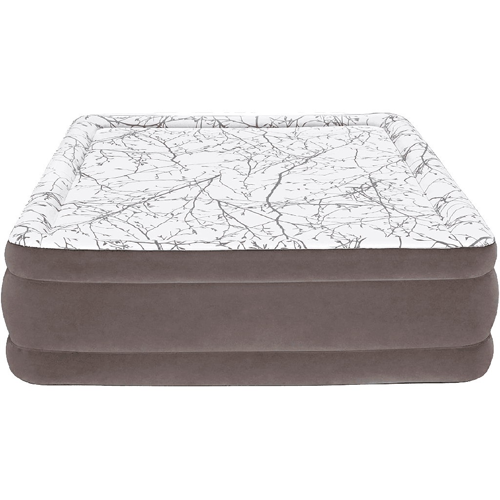 Colchón Inflable Queen con Bomba Aire AC Bestway Tritech Cushify Top 2.03m x 1.52m x 46cm