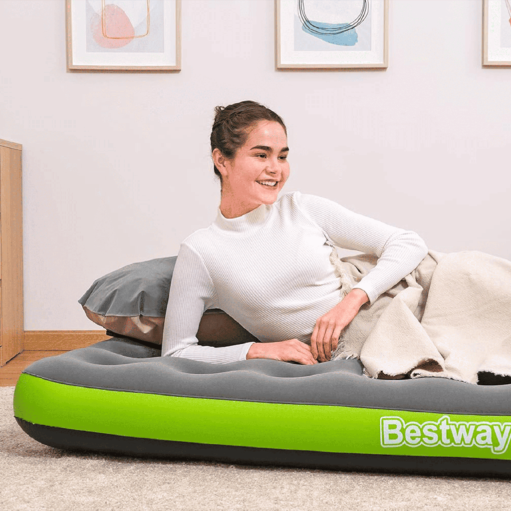 Colchón Inflable Individual Bestway Roll & Relax Pavillo 1.88m x 99cm x 22cm