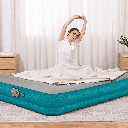 Colchón Inflable Queen con Bomba Recargable Bestway AlwayzAire Fortech 2.03 m x 1.52 m x 36 cm