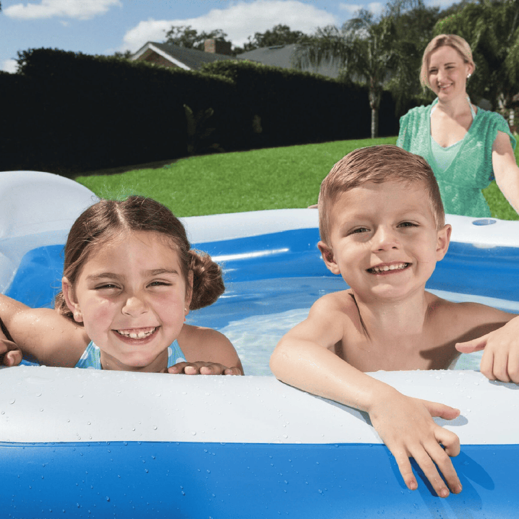 Piscina Inflable Familiar Bestway Backyard Oasis 2.13m x 2.06m x 69cm 