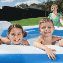 Piscina Inflable Familiar Bestway Backyard Oasis 2.13m x 2.06m x 69cm 