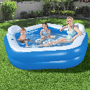 Piscina Inflable Familiar Bestway Backyard Oasis 2.13m x 2.06m x 69cm 