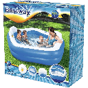 Piscina Inflable Familiar Bestway Backyard Oasis 2.13m x 2.06m x 69cm 