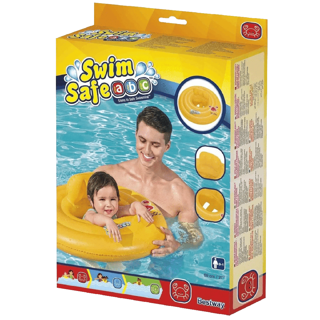 Flotador Redondo Inflable para Bebés Swim Safe Wondersplash Bestway